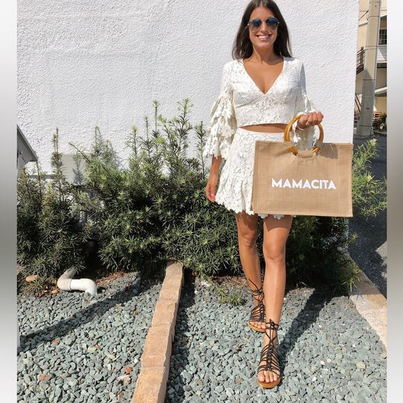 Saylor two piece white crochet matching set XS BY FREE PEOPLE x REVOLVE - Picture 11 of 15